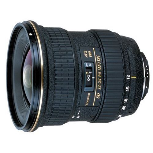  Tokina Tokina 12-24mm F/4 PRO DX Autofocus Zoom Lens for Nikon Digital SLR Cameras