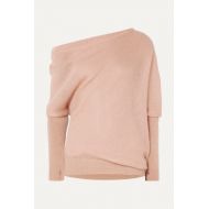 TOM FORD Off-the-shoulder mohair and silk-blend sweater