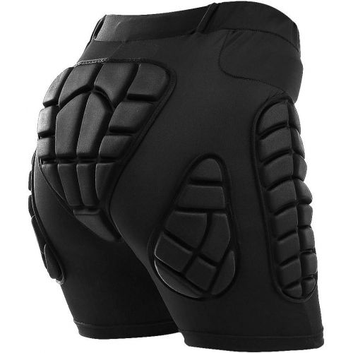  TOMSHOO Hip Protection Pads Shorts Upgrade Hip Protection Pads 3D EVA Hip Bone Protection Pad