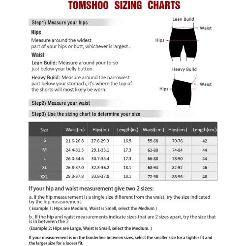  TOMSHOO Hip Protection Pads Shorts Upgrade Hip Protection Pads 3D EVA Hip Bone Protection Pad