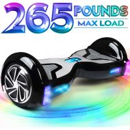 [아마존 핫딜] [아마존핫딜]TOMOLOO Music-Rhythmed Hoverboard for Kids and Adult Two-Wheel Self-Balancing Scooter- UL2272 Certificated with Music Speaker- Colorful RGB LED Light