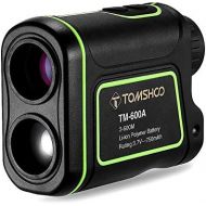 TOMSHOO Golf Rangefinder Waterproof Laser Hunting Range Finder for Measuring Distance Speed - 600M1000M
