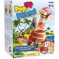 TOMY Pop Up Pirate - Family Game Night Board Game for Kids Ages 4 and Up - Includes 1 Barrel, 1 Pirate, 24 Swords