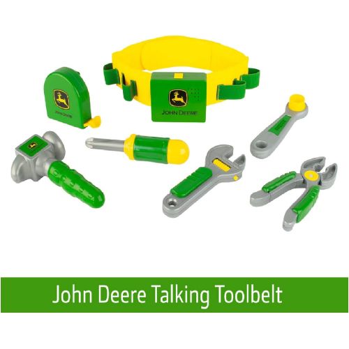  [아마존핫딜][아마존 핫딜] TOMY John Deere Deluxe Talking Toolbelt Preschool Toy