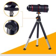 TONGTONG Cell Phone Camera Lens,Phone Photography Kit Long Focus High Definition External Photo Lens Universal 4-12 Zoom Mobile Telescope Lens for Smartphone
