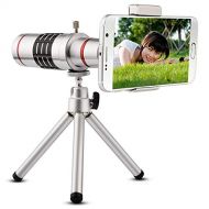 TONGTONG 18 X Cell Phone Telescope Lens Camera Lens with telephoto Lens Tripod Smartphone iPhone Samsung Huawei Sony HTC Smart Mobile Phone