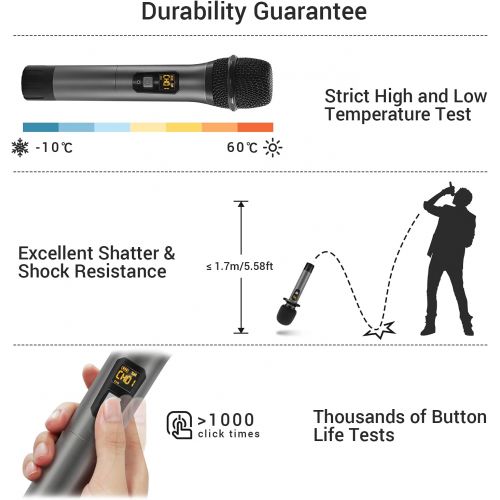  [아마존베스트]TONOR Wireless Microphone