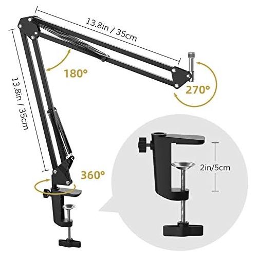  [아마존베스트]TONOR Q9 USB Microphone Condenser Microphone Kit Cardioid