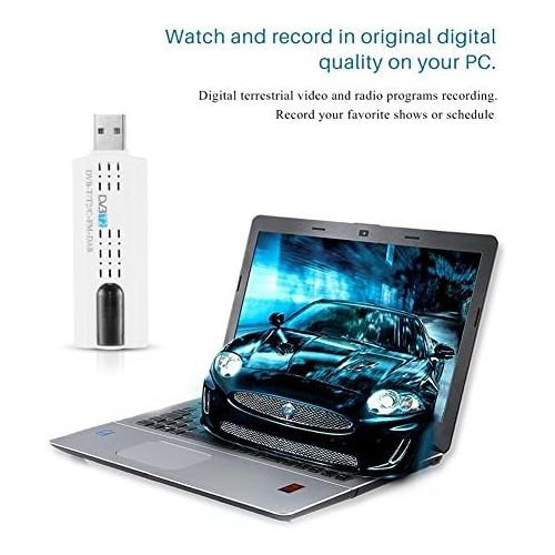  TOOGOO USB 2.0 Digital DVB T / T2 SDR + DAB + FM HDTV TV Tuner Receiver Stick