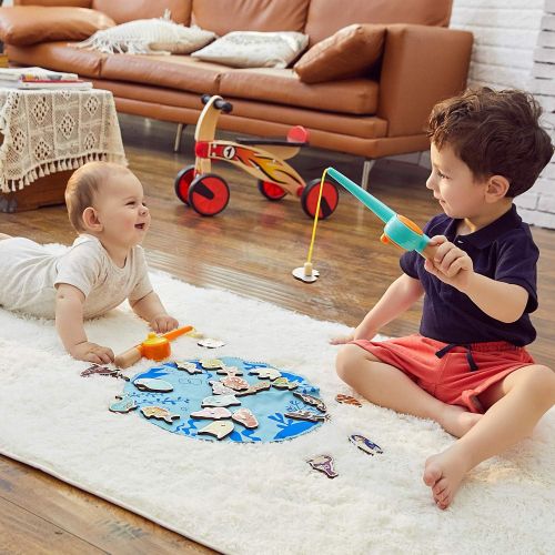  TOP BRIGHT Toddler Fishing Game Gifts for 2 3 4 Year Old Girl and Boy Toys Birthday Presents