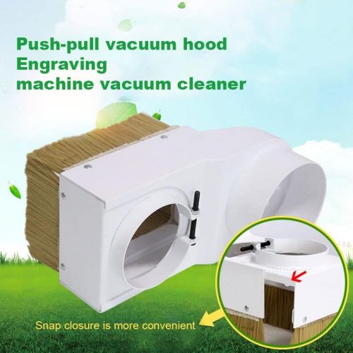  [아마존베스트]TOPCHANCES Spindle Dust Shoe Cover Cleaner for CNC Router Engraving Milling Machine (100mm)