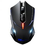 [아마존핫딜]TOPELEK Laptop Maus, Mute-Maus 2.4 G 2400 DPI, 7 Tasten, Drahtlose Maus Silent Schnurlos Funkmaus Gaming Maus Funk Wireless-maus Optical Business Mouse Mause Fuer PC Laptop iMac Mac