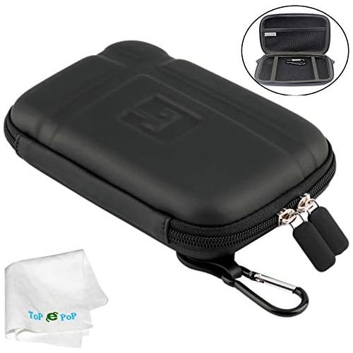  [아마존베스트]TOPEPOP GPS Carrying Case Portable Hard Shell Protective Pouch Storage Bag Hard GPS Case Compatible with Car GPS Navigator Garmin Nuvi Tomtom Magellan Roadmate