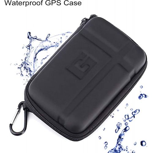  [아마존베스트]TOPEPOP GPS Carrying Case Portable Hard Shell Protective Pouch Storage Bag Hard GPS Case Compatible with Car GPS Navigator Garmin Nuvi Tomtom Magellan Roadmate