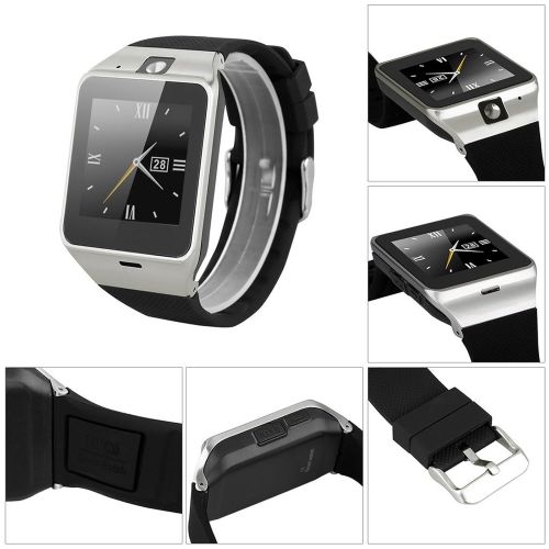  TOPEPOP Smart Watch Anti Lost Bluetooth Wristwatch Pedometer Activity Tracker Sports Smartwatch Music Wristband Compatible with Men Women Boys Android Phones Samsung Galaxy S9 S8 S7 Huawei