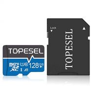 TOPESEL 128GB Micro SD Card SDXC Memory Cards UHS-I TF Card Class 10 for Camera/Phone/Nintendo-Switch/Galaxy/Drone/Dash Cam/GOPRO/Tablet/PC/Computer(1 Pack U1 128GB)