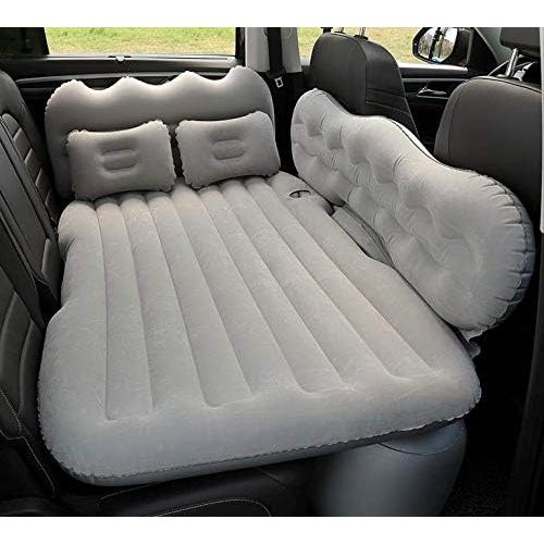  TOPHORT Bed Car Mattress Car Sleeping Bed Camping Mattress Travel Inflatable Mattress Bed Large Size (Gray)