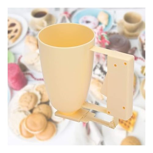  TOPINCN Handheld Batter Dispenser Cake Cream Meatball Maker Pancake Batter Mixer Kitchen Cooking Tool