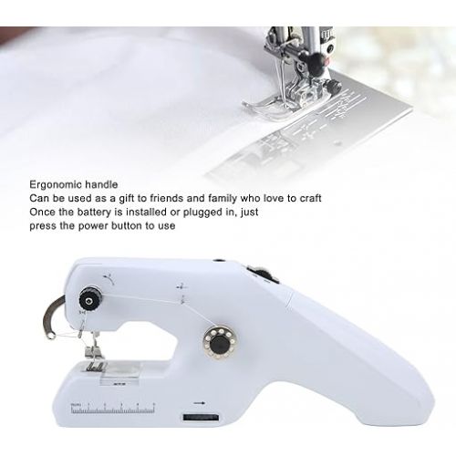  Handheld Sewing Machine Quick Sewing Portable Sewing Machine Mini Handheld Sewing Machine Portable Sewing Machine Suitable for Home