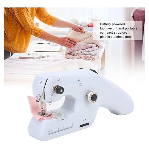  Handheld Sewing Machine Quick Sewing Portable Sewing Machine Mini Handheld Sewing Machine Portable Sewing Machine Suitable for Home