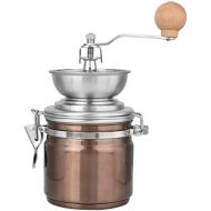 [아마존베스트]TOPINCN Manual Coffee Grinder, Adjustable Burr Mill,Stainless Steel Spice Nuts Grinding Mill,Hand Crank Mill for Office Home