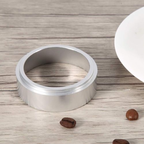  TOPINCN Coffee Dosing Funnel Ring Aluminum Coffee Machine Accessories Espresso Funnel Replacement(54mm)