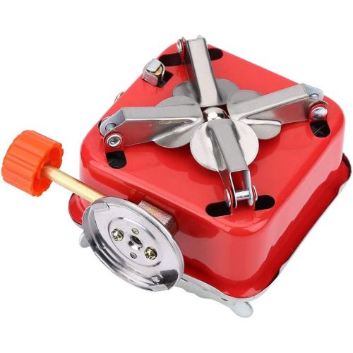  TOPINCN Ultralight Camping Stove Portable Mini Outdoor Folding Metal Camping Gas Stove Windproof Furnace Burner Backpacking Hiking