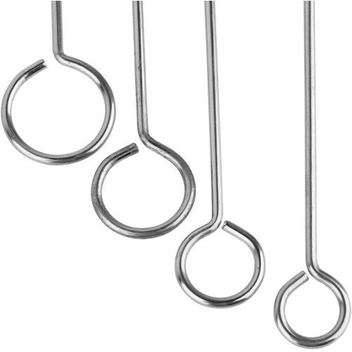  [아마존베스트]TOPINCN 10 pieces DIY baking accessories stainless steel chocolate dip fork set.