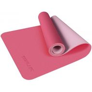 [아마존 핫딜]  [아마존핫딜]TOPLUS Yoga Mat - Upgraded Yoga Mat Eco Friendly Non-Slip Exercise & Fitness Mat with Carrying Strap, Workout Mat for All Type of Yoga, Pilates and Floor Exercises(1/4 inch-1/8 inc