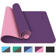 [아마존 핫딜]  [아마존핫딜]TOPLUS Yoga Mat - Classic 1/4 inch Pro Yoga Mat Eco Friendly Non Slip Fitness Exercise Mat with Carrying Strap-Workout Mat for Yoga, Pilates and Floor Exercises