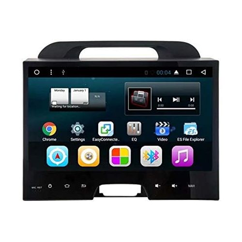  TOPNAVI Android 8.1 Octa Core 10.1Inch Audio for Kia Sportage R 2010 2011 2012 2013 2014 2015 2016 Car Radio Stereo GPS Navigation with 2GB RAM 32GB ROM WiFi 3G RDS Mirror Link FM