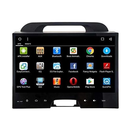  TOPNAVI Android 8.1 Octa Core 10.1Inch Audio for Kia Sportage R 2010 2011 2012 2013 2014 2015 2016 Car Radio Stereo GPS Navigation with 2GB RAM 32GB ROM WiFi 3G RDS Mirror Link FM