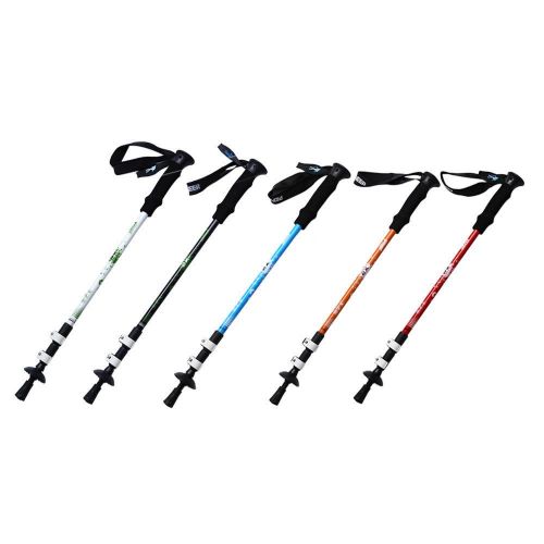  TOPSKY Trekking Hiking Walking Poles Alpenstocks Strong Lightweight Anti-Shock Adjustable Weight 2 Flip Locks Sticks for Hiking Trekking Mountaineering