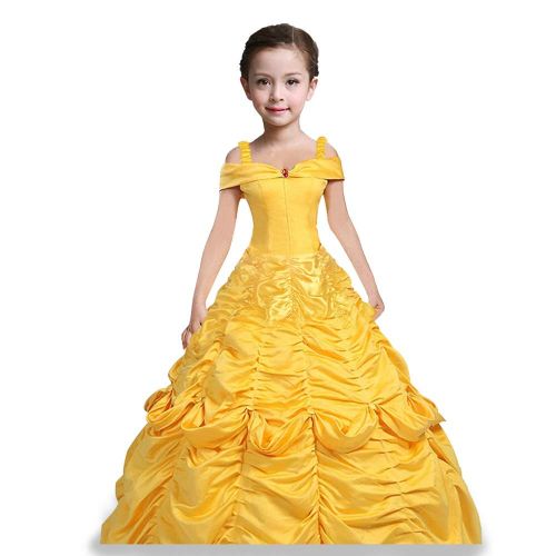  TOPTOY Elsa Costume Princess Dress Dress up Clothes for Little Girls