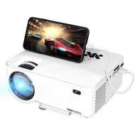 [아마존베스트]TOPVISION Mini Projector with Screen Mirroring, 4500 Lumen Home Cinema Projector Full HD 1080P Video Projector with 180 Inch Display, 60,000 Hours LCD Projector Compatible with HDM