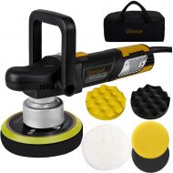 [아마존핫딜][아마존 핫딜] TOPVORK Ginour Polisher, 7.5A 6-inch Variable Speed Dual-Action Random Orbit Car Buffer Polisher with D-Handle & Side Handle, 6400RPM, Packing Bag, 2 Foam Disc for Car Polishing and Waxing