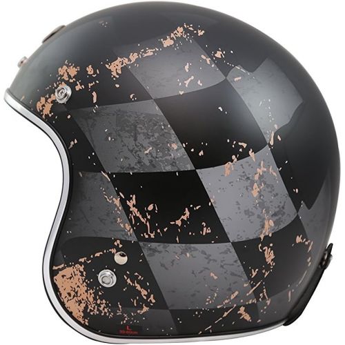  TORC Unisex-Adult Open-face Style (T50 Route 66) 34 Motorcycle Helmet with Graphic (Flying Tiger), X-Large