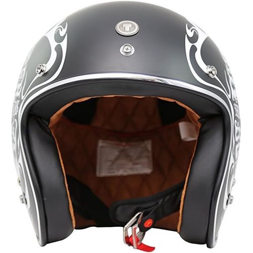  TORC Unisex-Adult Open-face Style (T50 Route 66) 34 Motorcycle Helmet with Graphic (Flying Tiger), X-Large