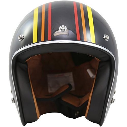  TORC Unisex-Adult Open-face Style (T50 Route 66) 34 Motorcycle Helmet with Graphic (Flying Tiger), X-Large