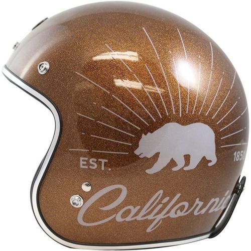  TORC Unisex-Adult Open-face Style (T50 Route 66) 34 Motorcycle Helmet with Graphic (Flying Tiger), X-Large