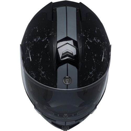  TORC T27 Avenger Full Face Modular Helmet with Rebel Star Graphics (Flat White, X-Large)