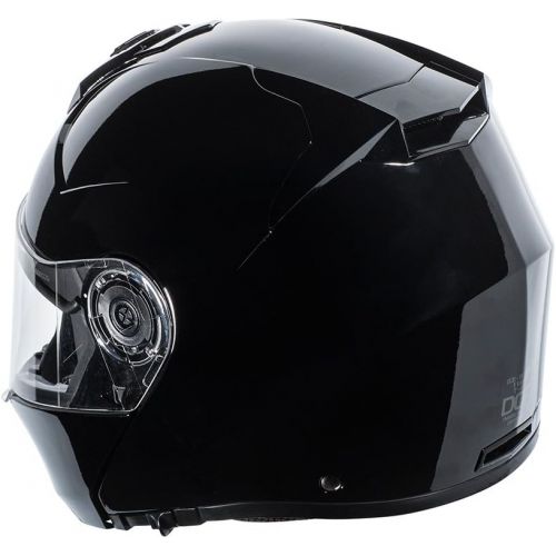  TORC T27 Avenger Full Face Modular Helmet with Rebel Star Graphics (Flat White, X-Large)