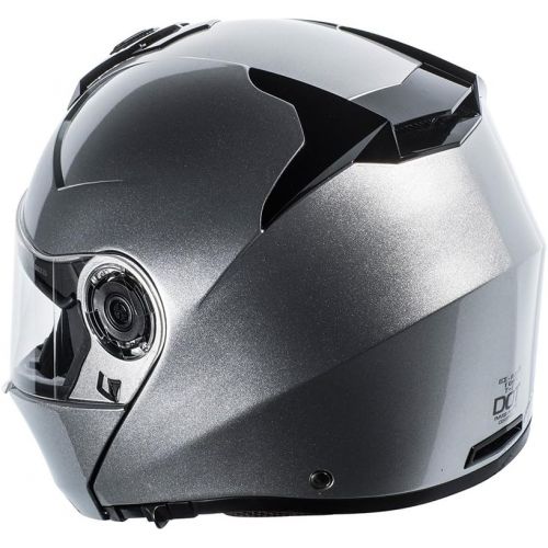  TORC T27 Avenger Full Face Modular Helmet with Rebel Star Graphics (Flat White, X-Large)