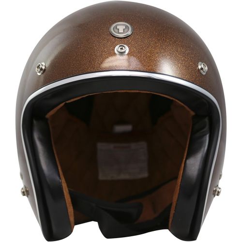  TORC (T50 Route 66) 34 Helmet with Super Flake Speciality Paint (Root Beer Brown, Large)