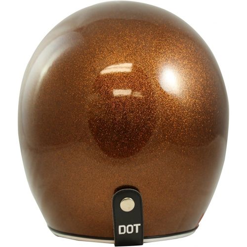  TORC (T50 Route 66) 34 Helmet with Super Flake Speciality Paint (Root Beer Brown, Large)