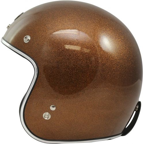  TORC (T50 Route 66) 34 Helmet with Super Flake Speciality Paint (Root Beer Brown, Large)