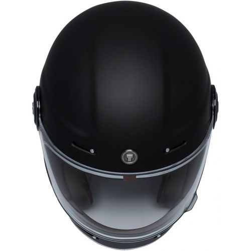  TORC T1 Retro Unisex-Adult Full-Face-Helmet-Style Motorcycle Helmet (Gloss Black,Medium), 1 Pack