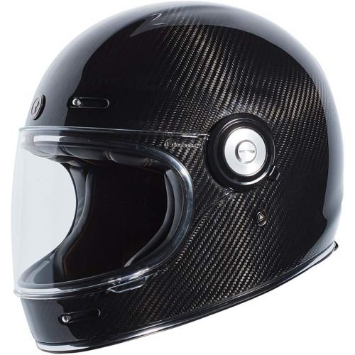  TORC T1 Retro Unisex-Adult Full-Face-Helmet-Style Motorcycle Helmet (Gloss Black,Medium), 1 Pack