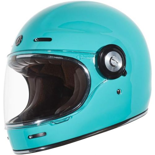  TORC T1 Retro Unisex-Adult Full-Face-Helmet-Style Motorcycle Helmet (Gloss Black,Medium), 1 Pack