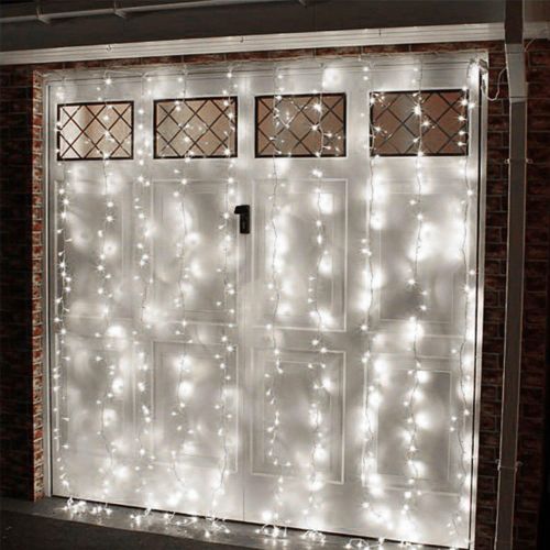  [아마존 핫딜] [아마존핫딜]TORCHSTAR 304 LEDs 9.8FT × 9.8FT Window Curtain Light, Extendable String Light Kit, 6000K Pure White, 8 Modes Fairy Lights for Party, Wedding, Restaurant, Festival, Hotel, Bar, Hom